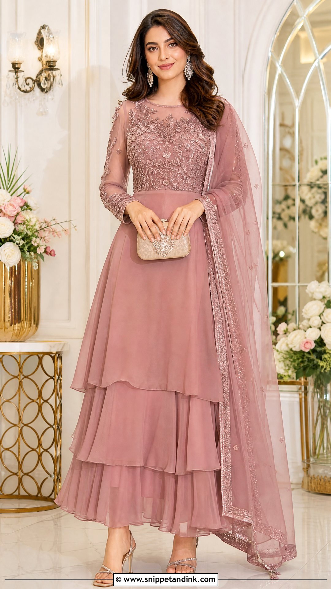 Layered Frock For Wedding - Snippet and Ink - 25 Frock Designs for Women Wedding