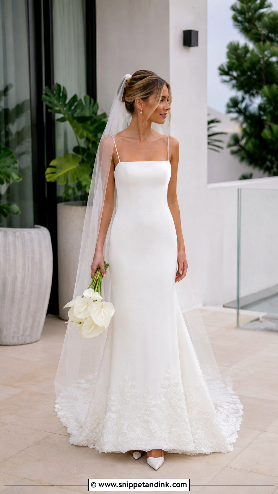 Leah Da Gloria Astor Mermaid Wedding Dress - Snippet and Ink - 20 Leah De Gloria Wedding Dress Ideas