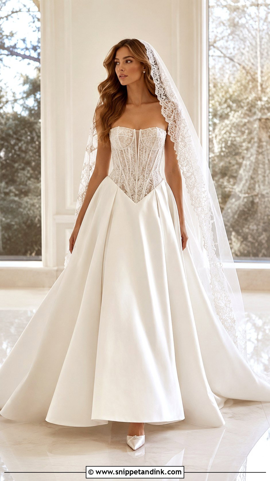 Leah Da Gloria Ball Gown Wedding Dress - Snippet and Ink - 25 Leah Da Gloria Wedding Dress Ideas