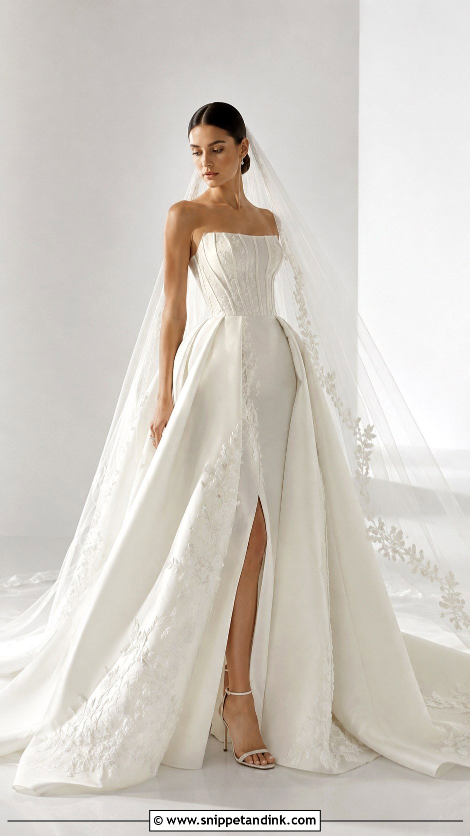 Leah Da Gloria Custom Wedding Dress - Snippet and Ink - 25 Leah Da Gloria Wedding Dress Ideas
