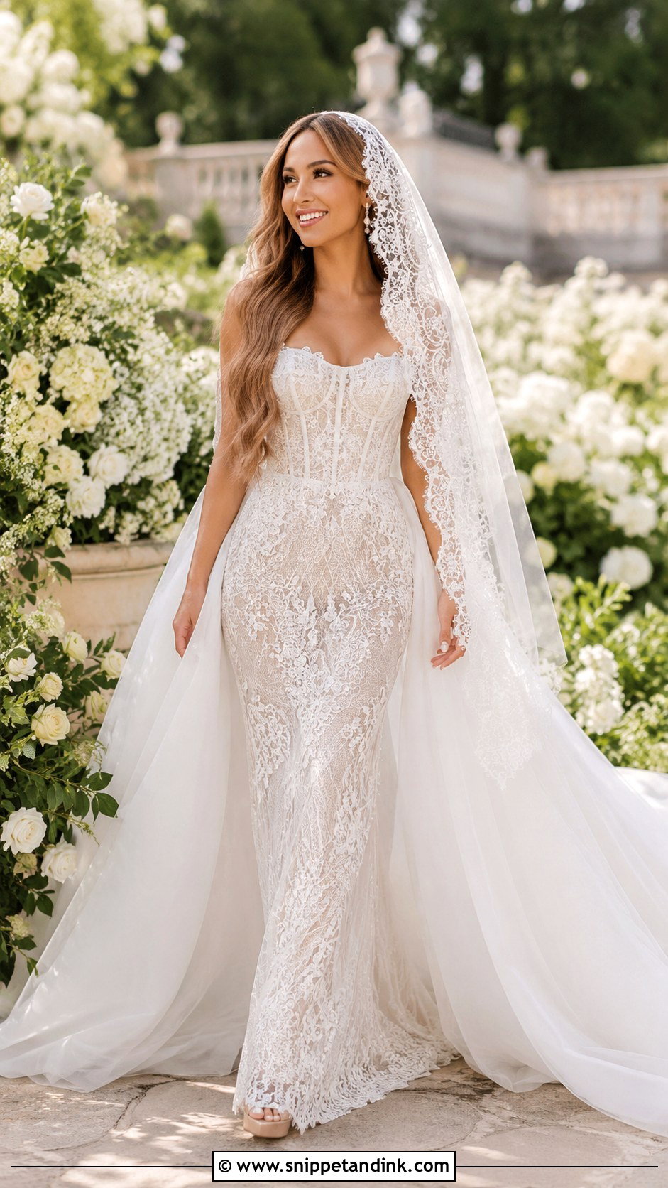 Leah Da Gloria Lace Wedding Dress - Snippet and Ink - 25 Leah Da Gloria Wedding Dress Ideas