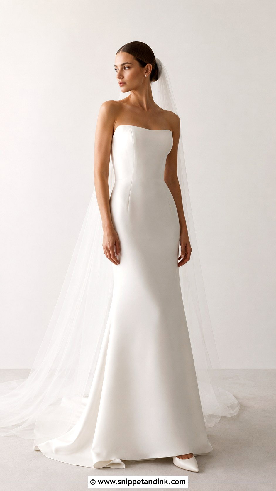 Leah Da Gloria Minimal Wedding Dress - Snippet and Ink - 25 Leah Da Gloria Wedding Dress Ideas