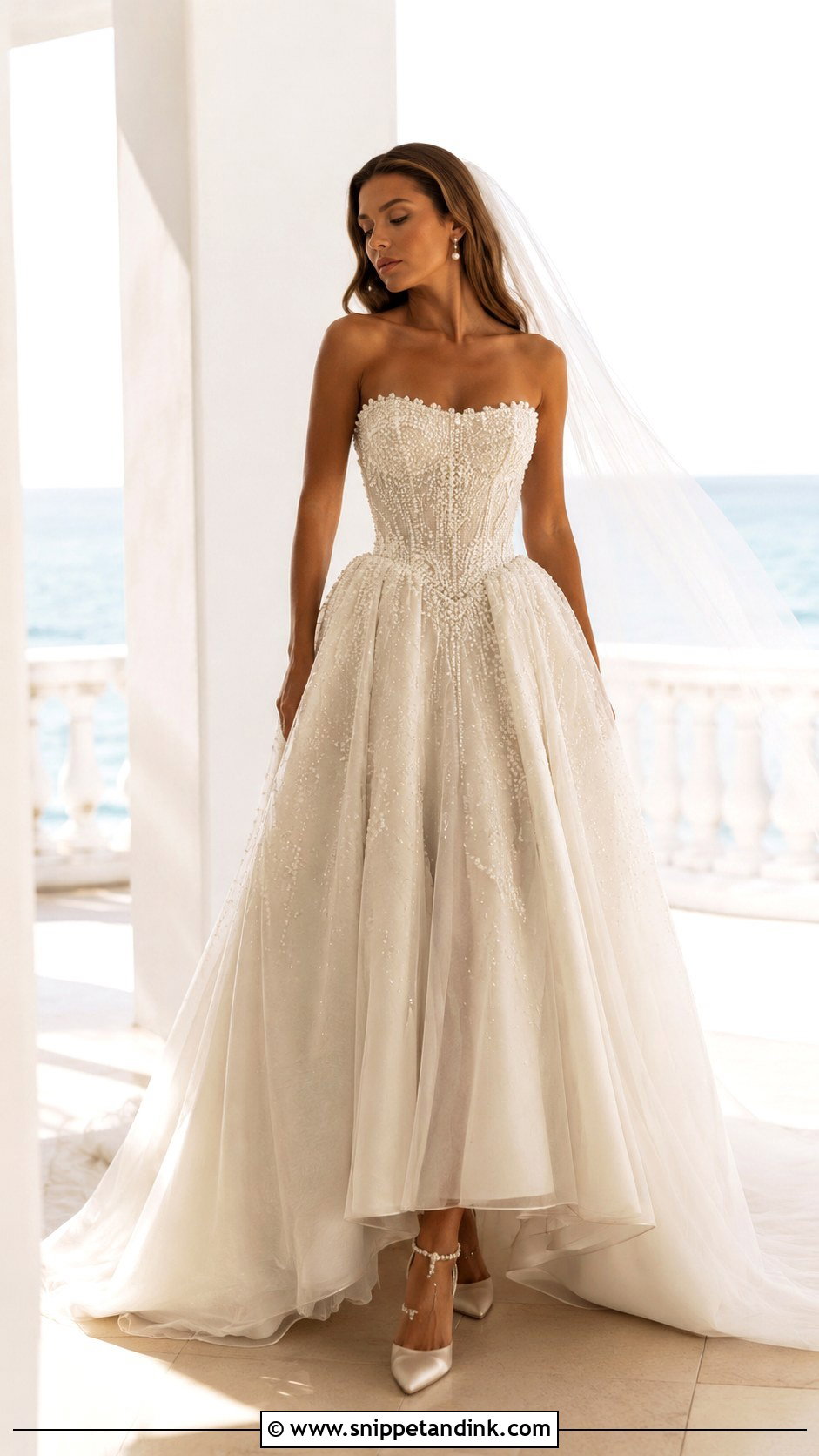 Leah Da Gloria Pearl Wedding Dress - Snippet and Ink - 25 Leah Da Gloria Wedding Dress Ideas