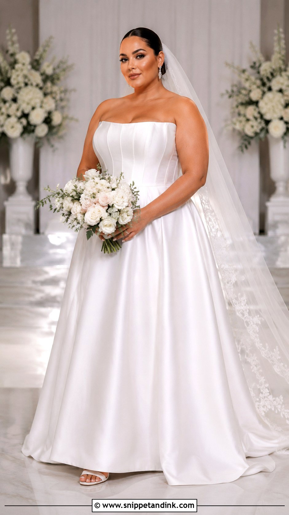 Leah Da Gloria Plus Size Wedding Dress - Snippet and Ink - 25 Leah Da Gloria Wedding Dress Ideas