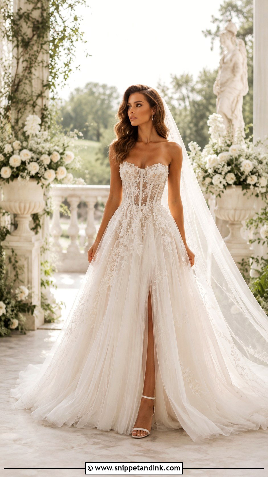 Leah Da Gloria Tulle Wedding Dress - Snippet and Ink - 25 Leah Da Gloria Wedding Dress Ideas