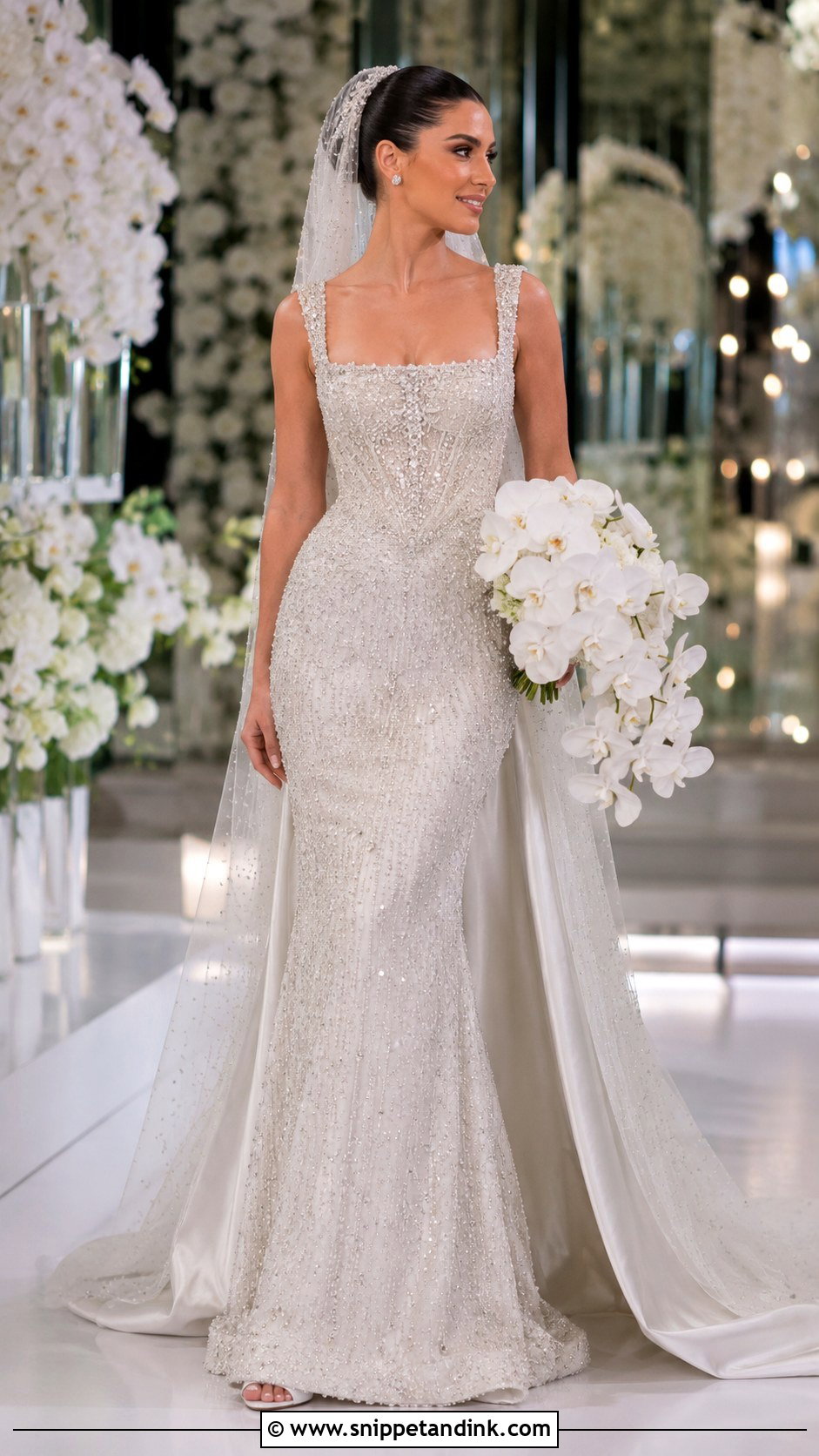 Lebanese Beaded Wedding Dress - Snippet and Ink - 25 Lebanese Wedding Dress Ideas