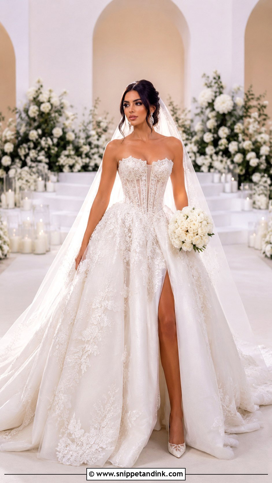 Lebanese Corset Wedding Dress - Snippet and Ink - 25 Lebanese Wedding Dress Ideas