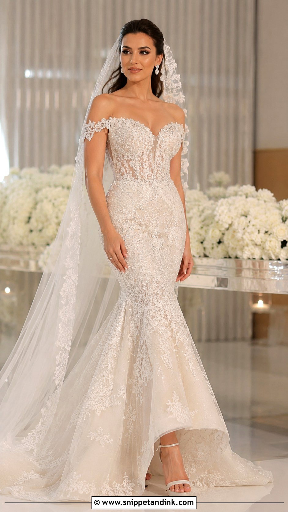 Lebanese Mermaid Wedding Dress - Snippet and Ink - 25 Lebanese Wedding Dress Ideas