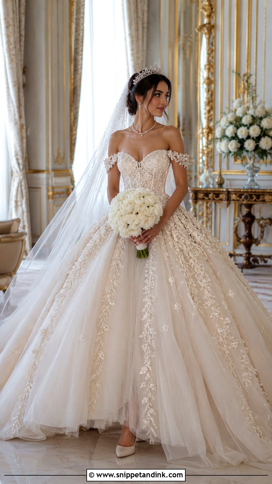 Lebanese Princess Wedding Dress - Snippet and Ink - 25 Lebanese Wedding Dress Ideas