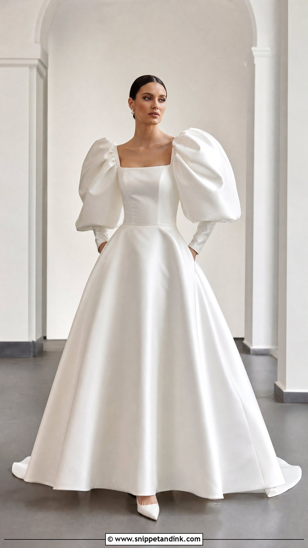 Leg Of Mutton Wedding Dress Sleeves - Snippet and Ink - 20 Wedding Dress Sleeves Types