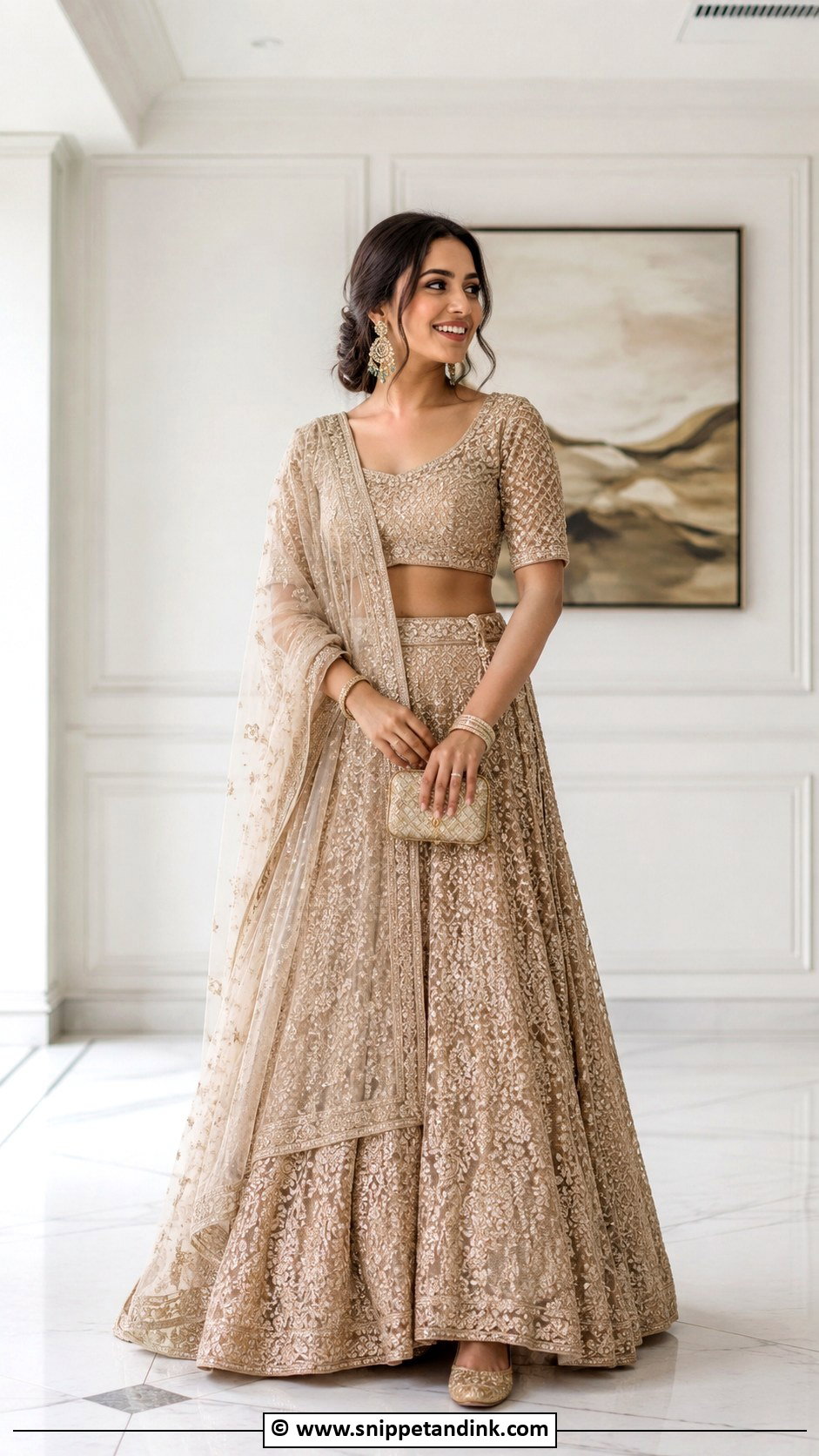 Lehenga Court Marriage Outfit - Snippet and Ink - 25 Indian Court Marriage Outfit Ideas