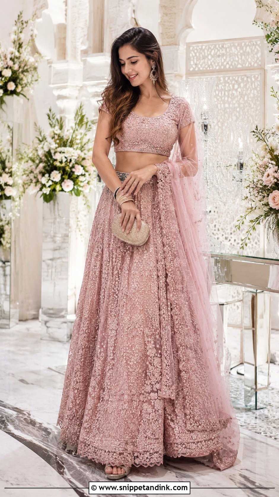 Lehenga For Sister Wedding - Snippet and Ink - 25 Sister Wedding Dress Ideas