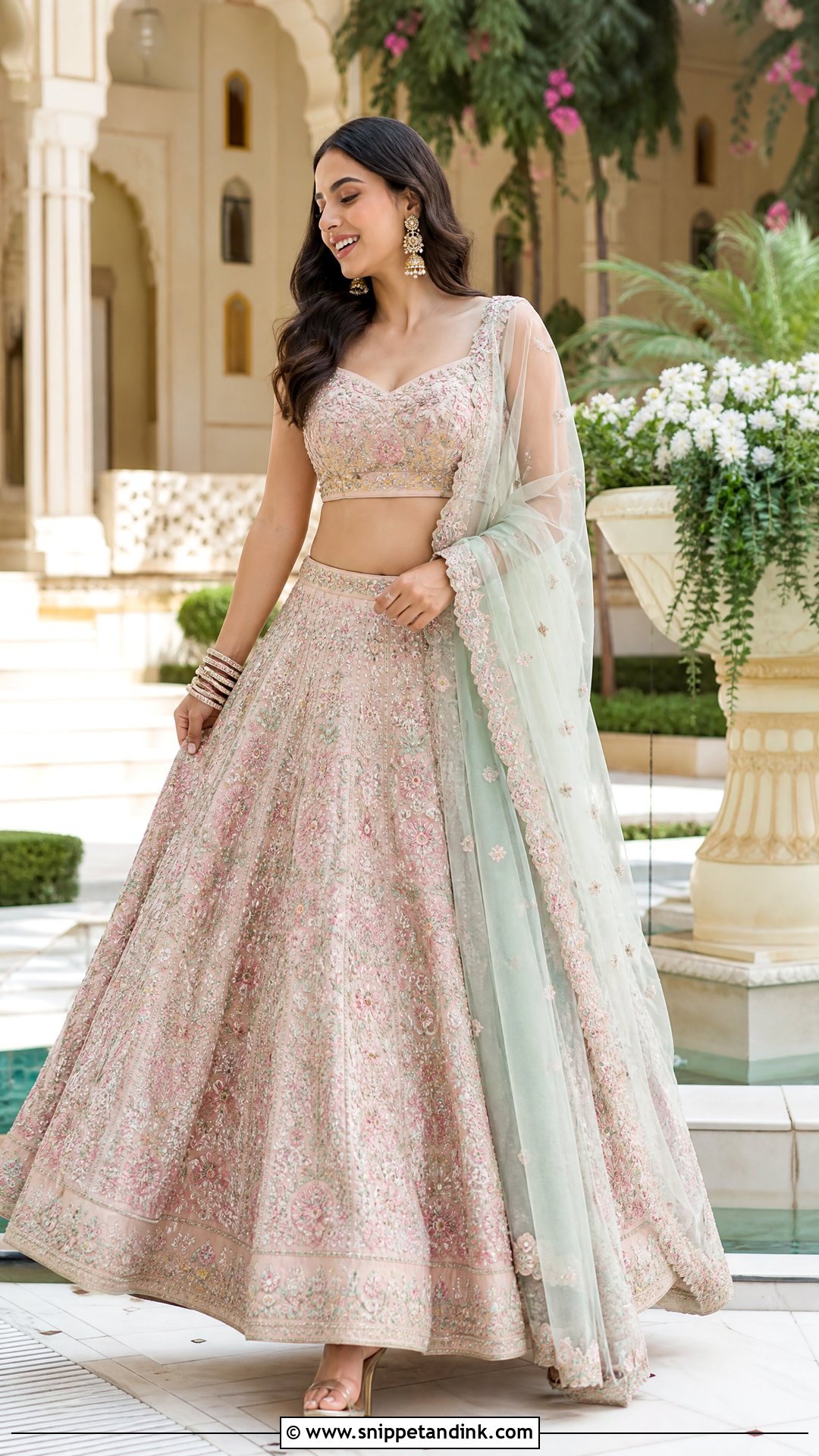 Lehenga Prewedding Dress - Snippet and Ink - 25 Prewedding Dress Ideas