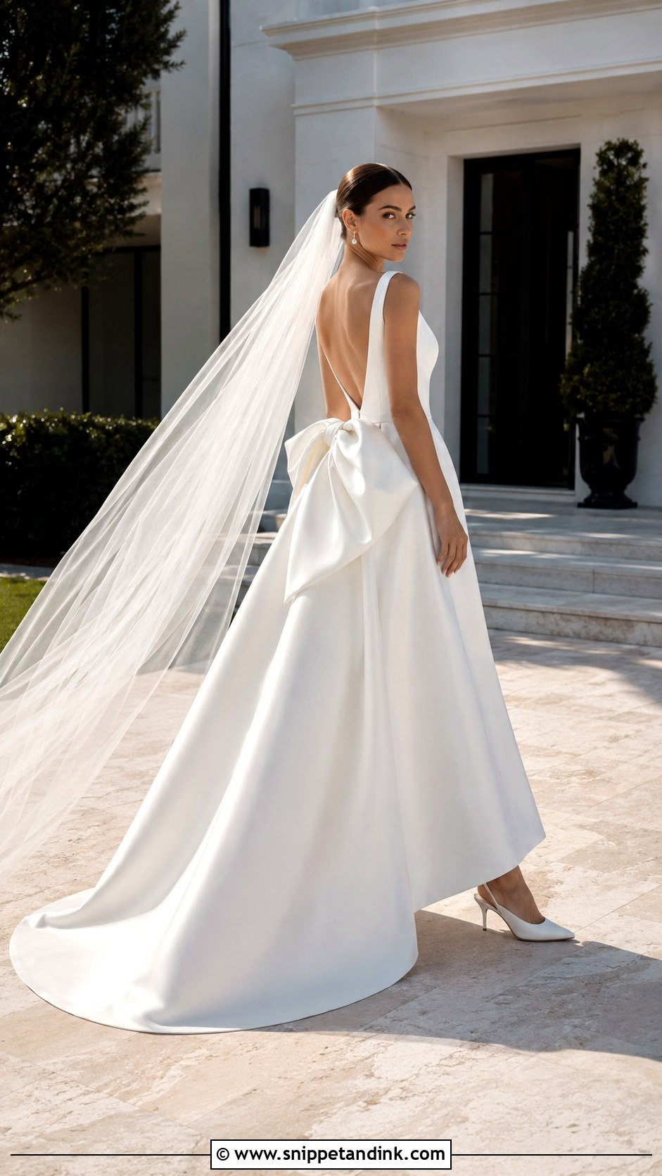 Lihi Hod Bow Wedding Dress - Snippet and Ink - 20 Lihi Hod Wedding Dress Ideas
