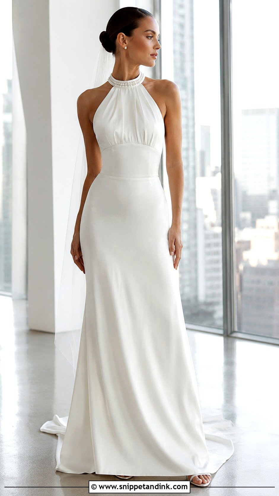 Lihi Hod Halter Wedding Dress - Snippet and Ink - 20 Lihi Hod Wedding Dress Ideas
