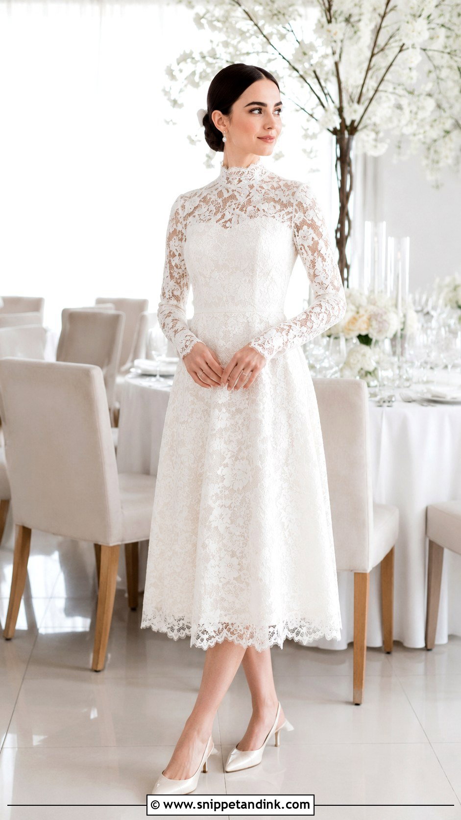 Lily Collins Reception Wedding Dress - Snippet and Ink - 30 Lily Collins Wedding Dress Ideas