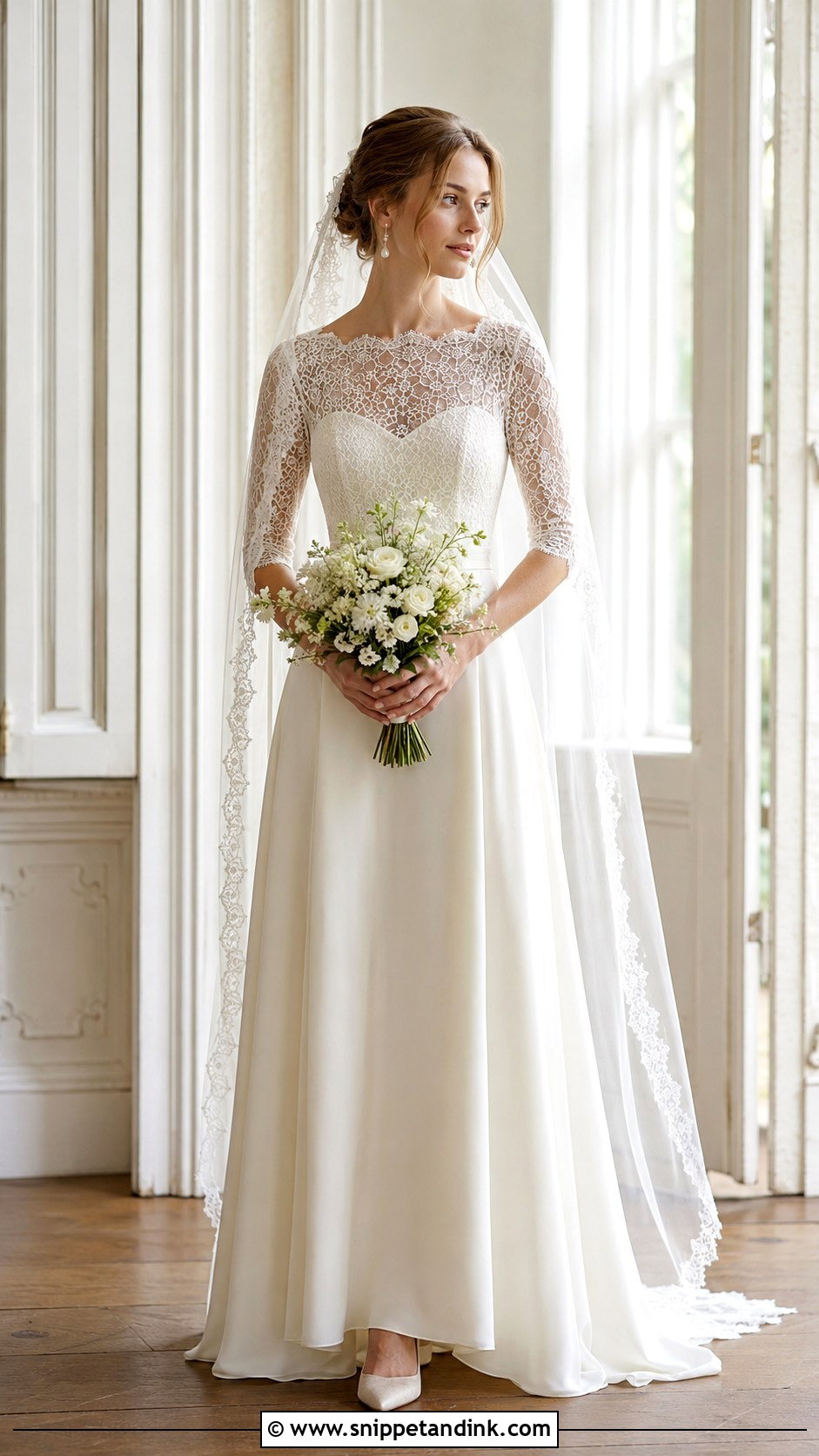 Limerick Lace Wedding Dress - Snippet and Ink - 20 Irish Lace Wedding Dress Ideas
