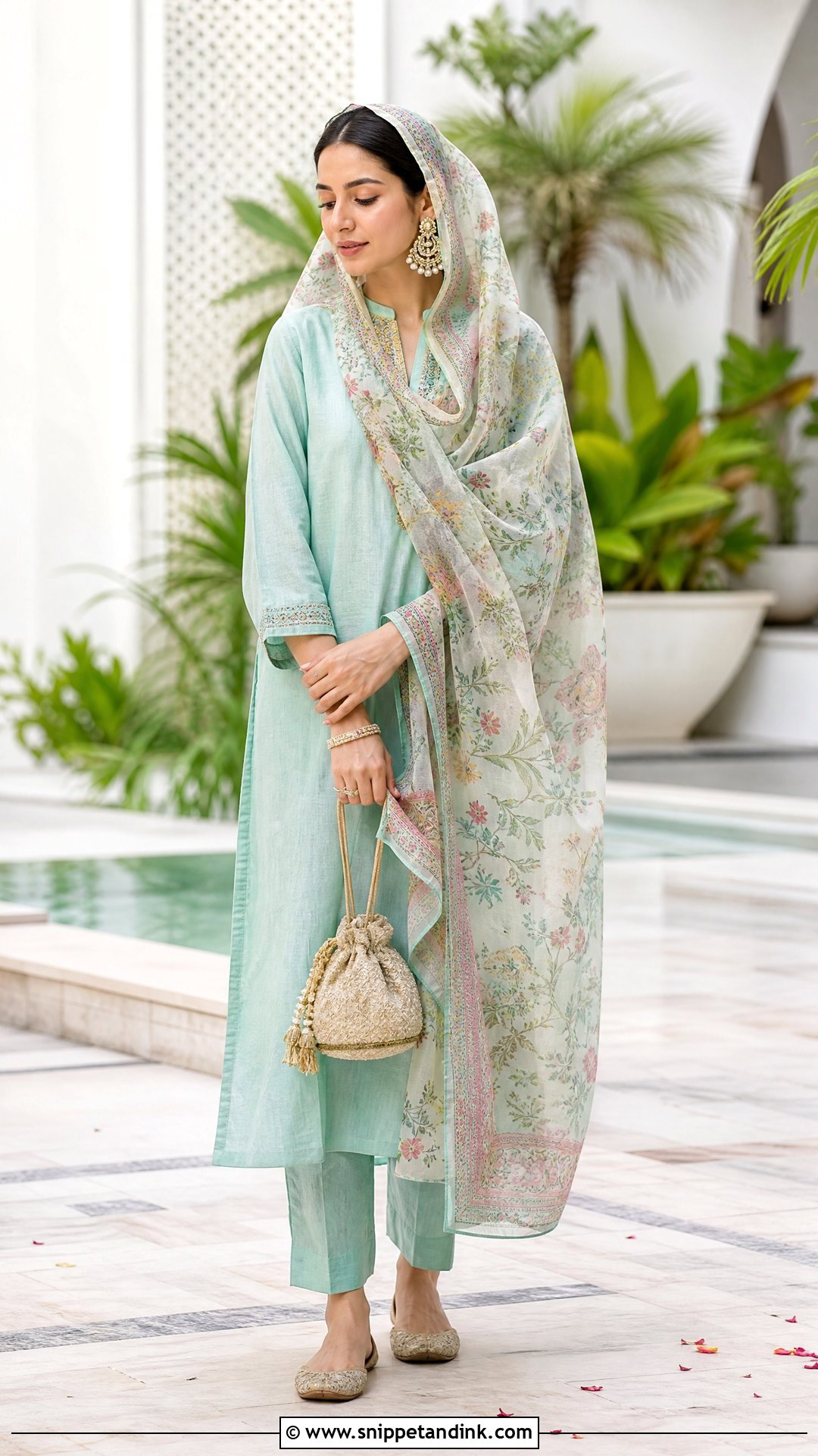 Linen Kurta Set For Summer Gurdwara Wedding - Snippet and Ink - 20 Gurdwara Wedding Outfit Ideas