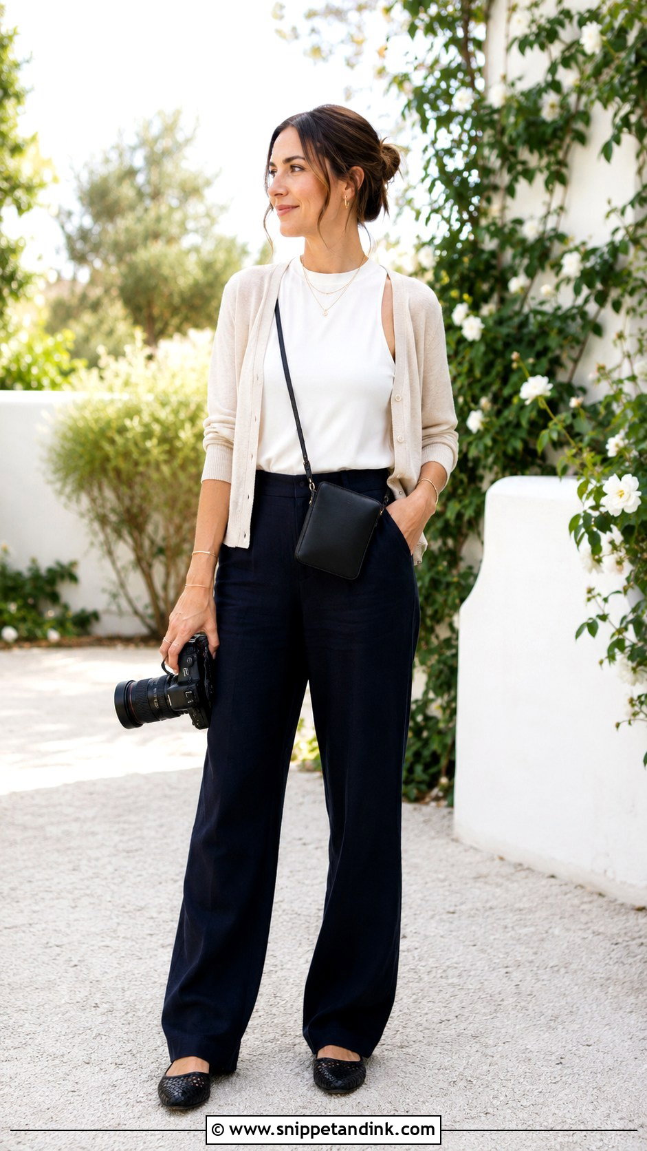 Linen Pants Wedding Photographer Outfit - Snippet and Ink - 20 Wedding Photographer Outfit What to Wear Ideas