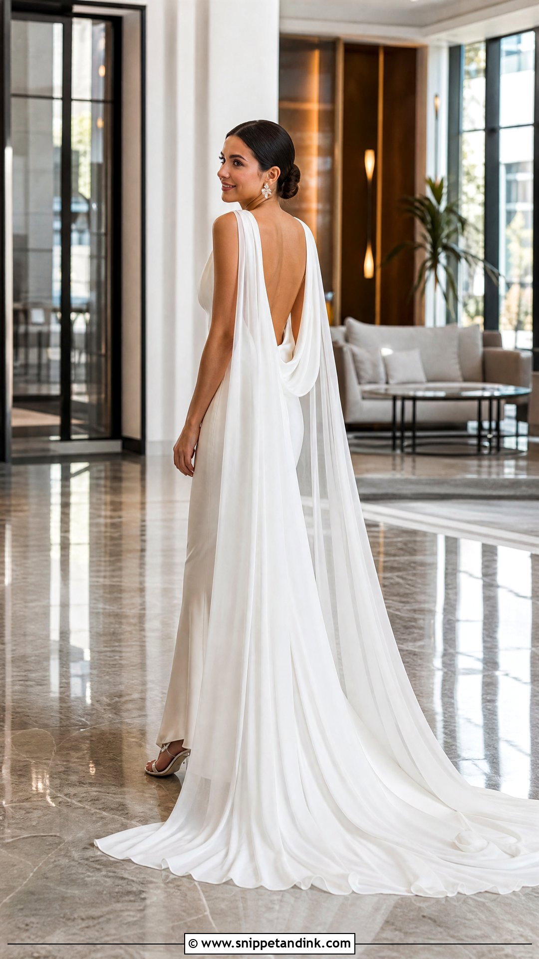 Liquid Satin Wedding Dress - Snippet and Ink - 25 Future Wedding Dress Ideas