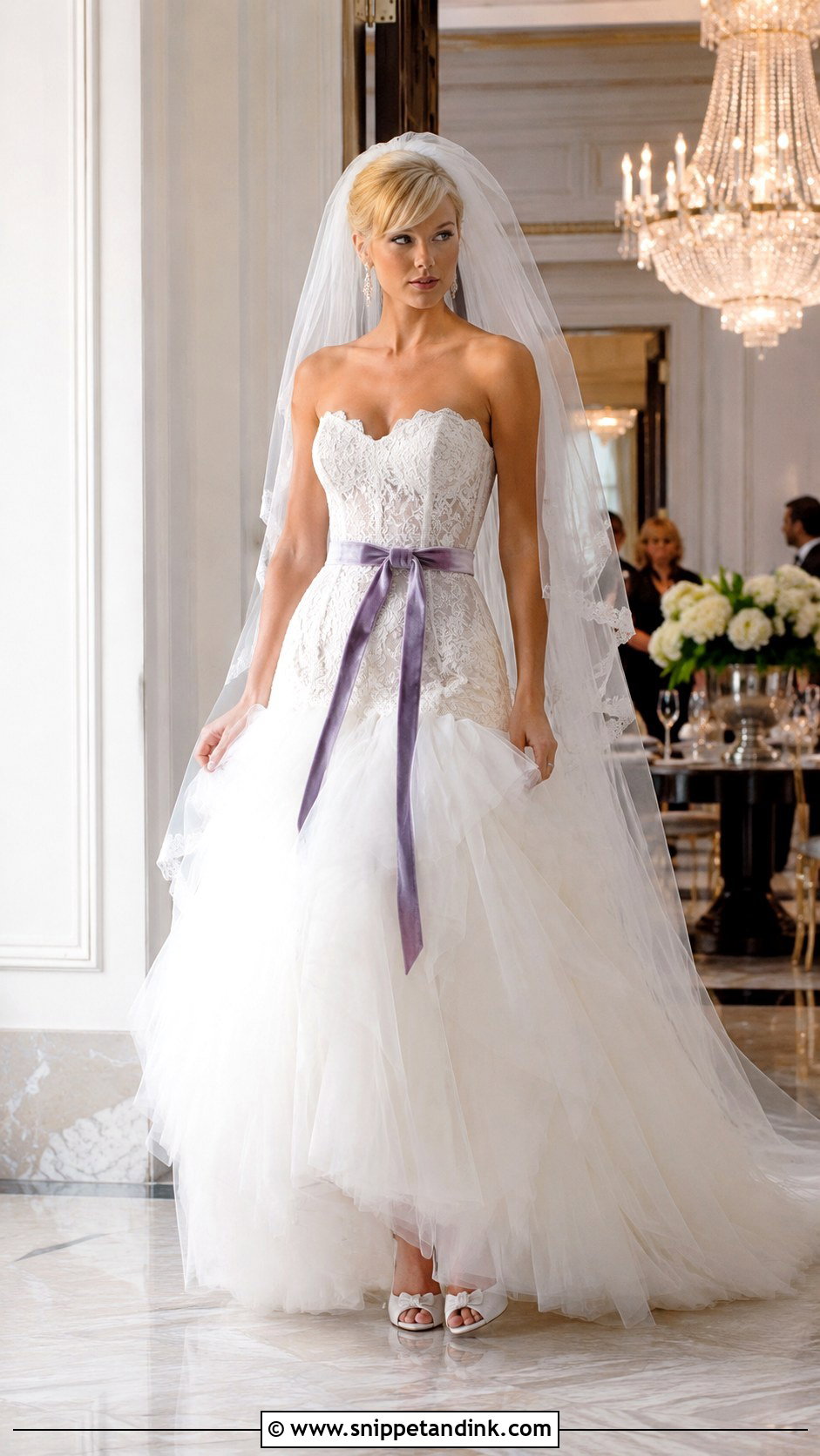 Liv Wedding Dress From Bride Wars - Snippet and Ink - 20 Movie Wedding Dresses