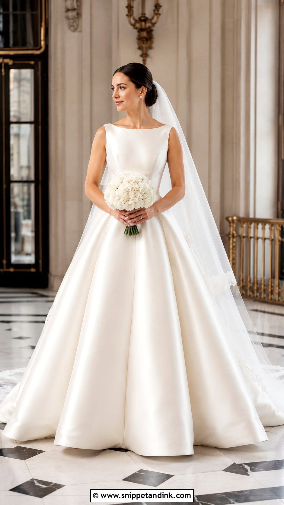 London Bride Full Skirt Wedding Gown - Snippet and Ink - 20 London Bride Ideas