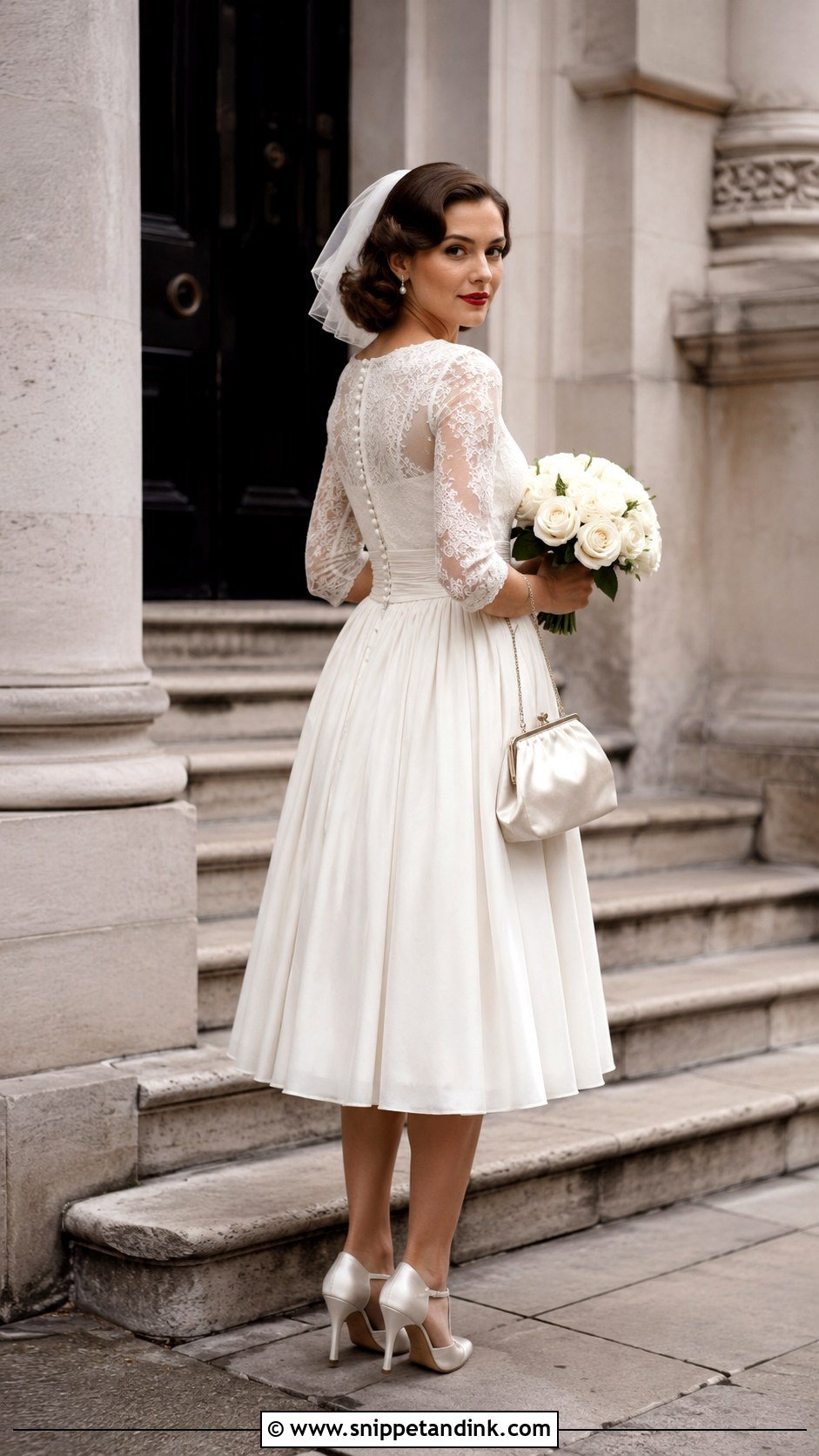London Bride Vintage Inspired Wedding Dress - Snippet and Ink - 20 London Bride Ideas
