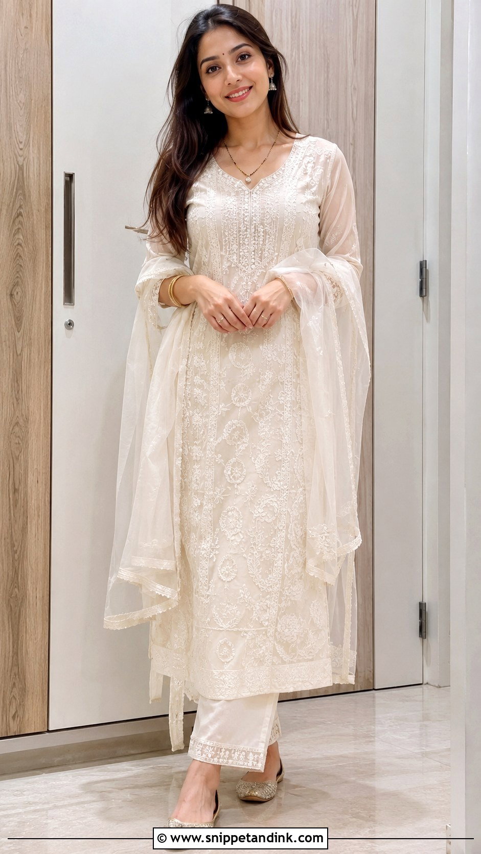 Long Kurti With Pants Look - Snippet and Ink - 25 Indian After Marriage Look Ideas
