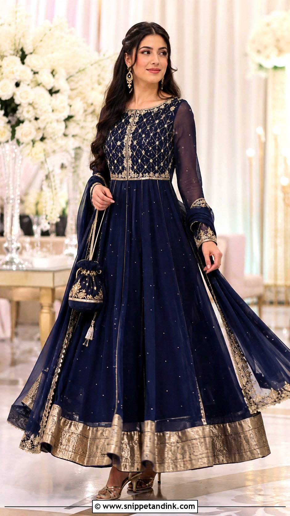 Long Pishwas Wedding Frock - Snippet and Ink - 20 Frock Design for Wedding Ideas