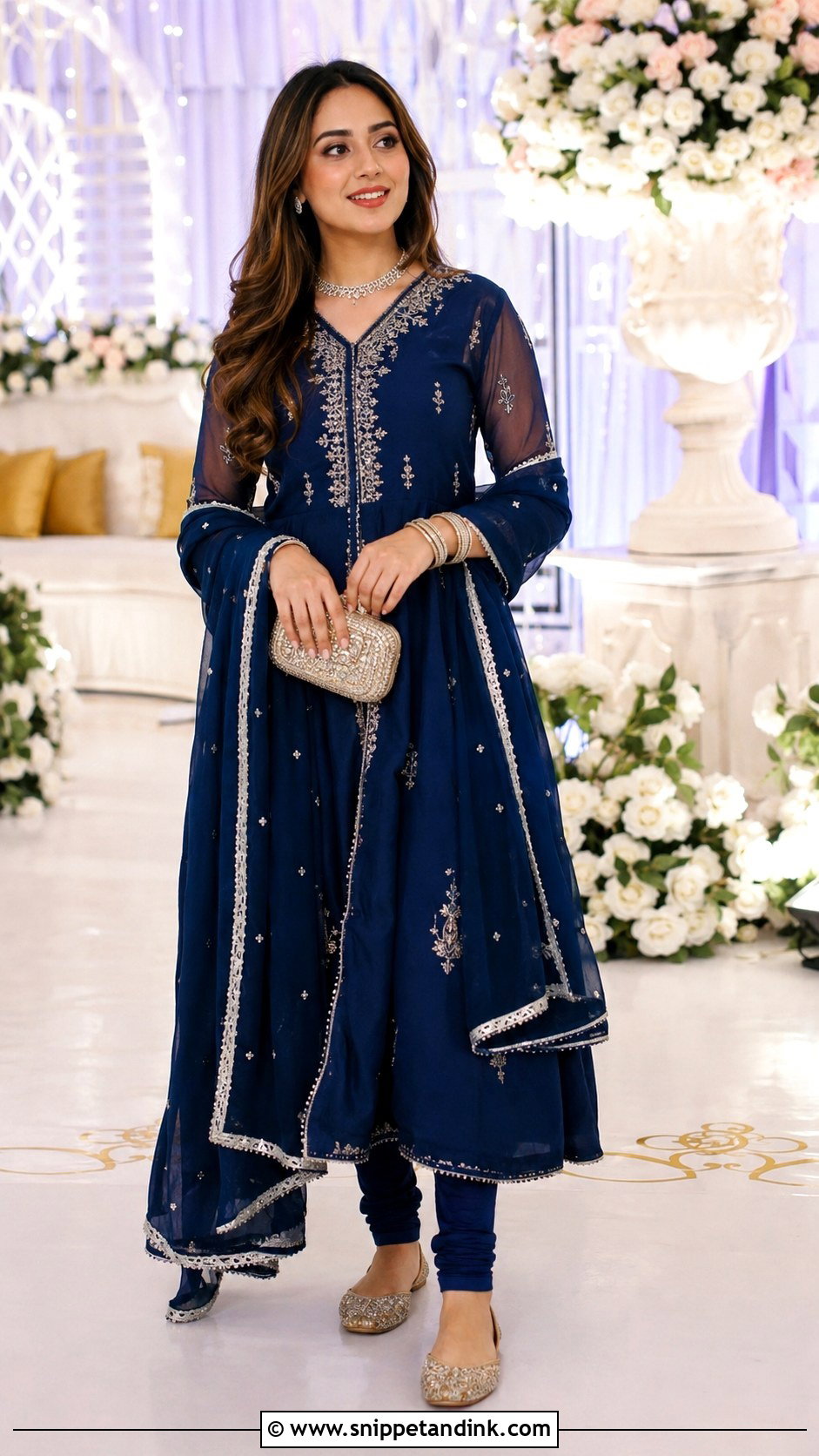 Long Shirt With Churidar Pants - Snippet and Ink - 20 Long Shirts for Wedding Ideas