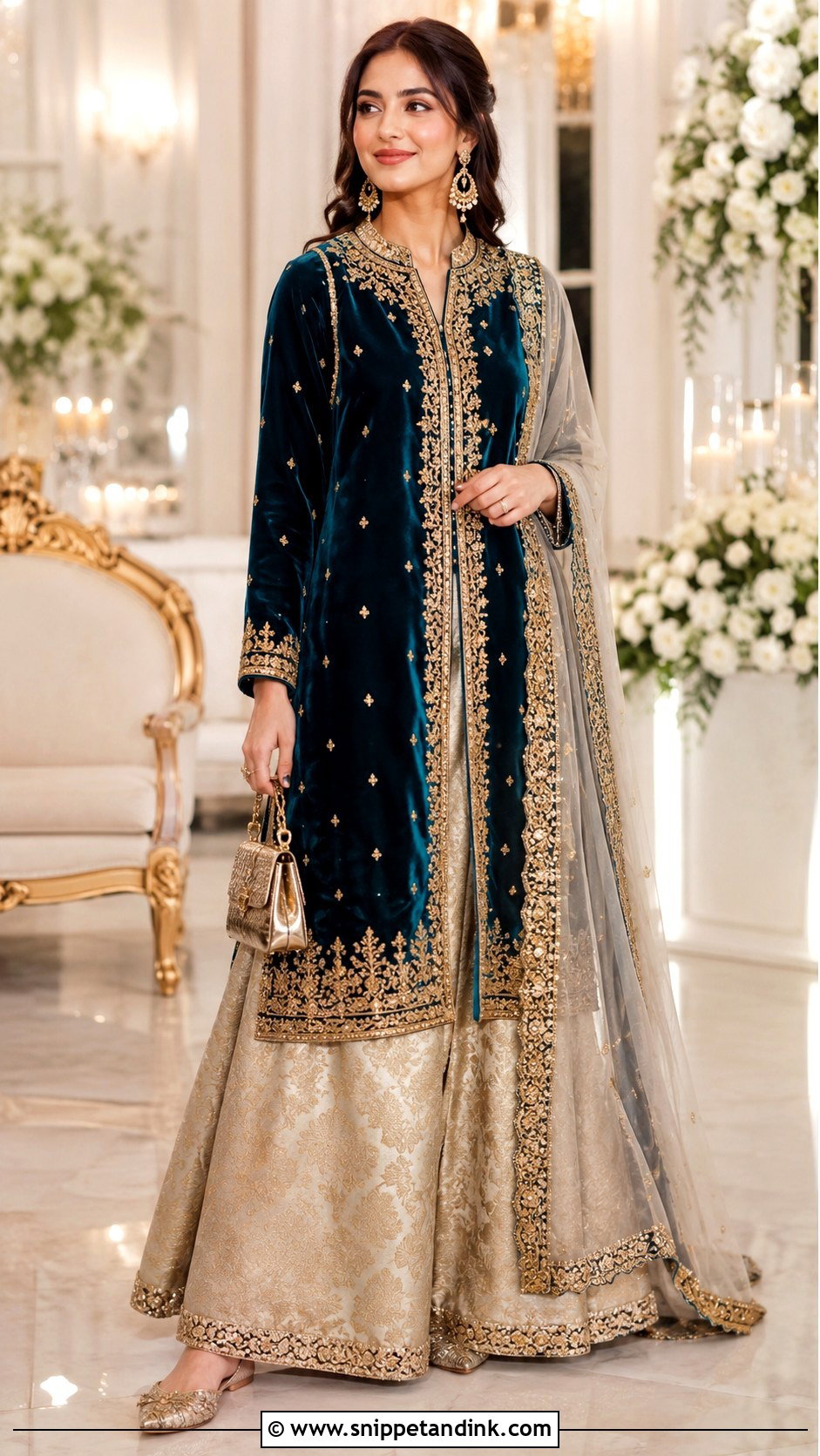Long Shirt With Lehenga - Snippet and Ink - 20 Long Shirts for Wedding Ideas