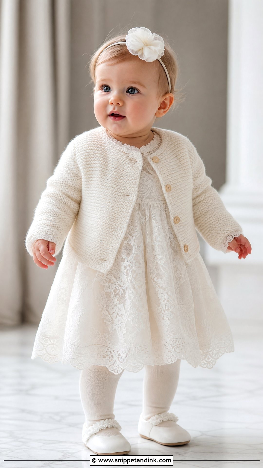 Long Sleeve Baby Wedding Dress - Snippet and Ink - 25 Baby Wedding Dress Ideas