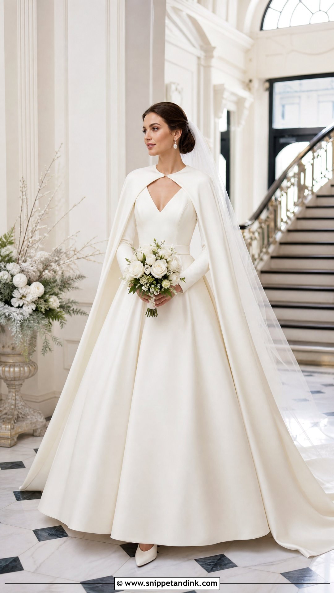 Long Sleeve Ballgown Wedding Dress - Snippet and Ink - 20 Simple Ballgown Wedding Dress Ideas