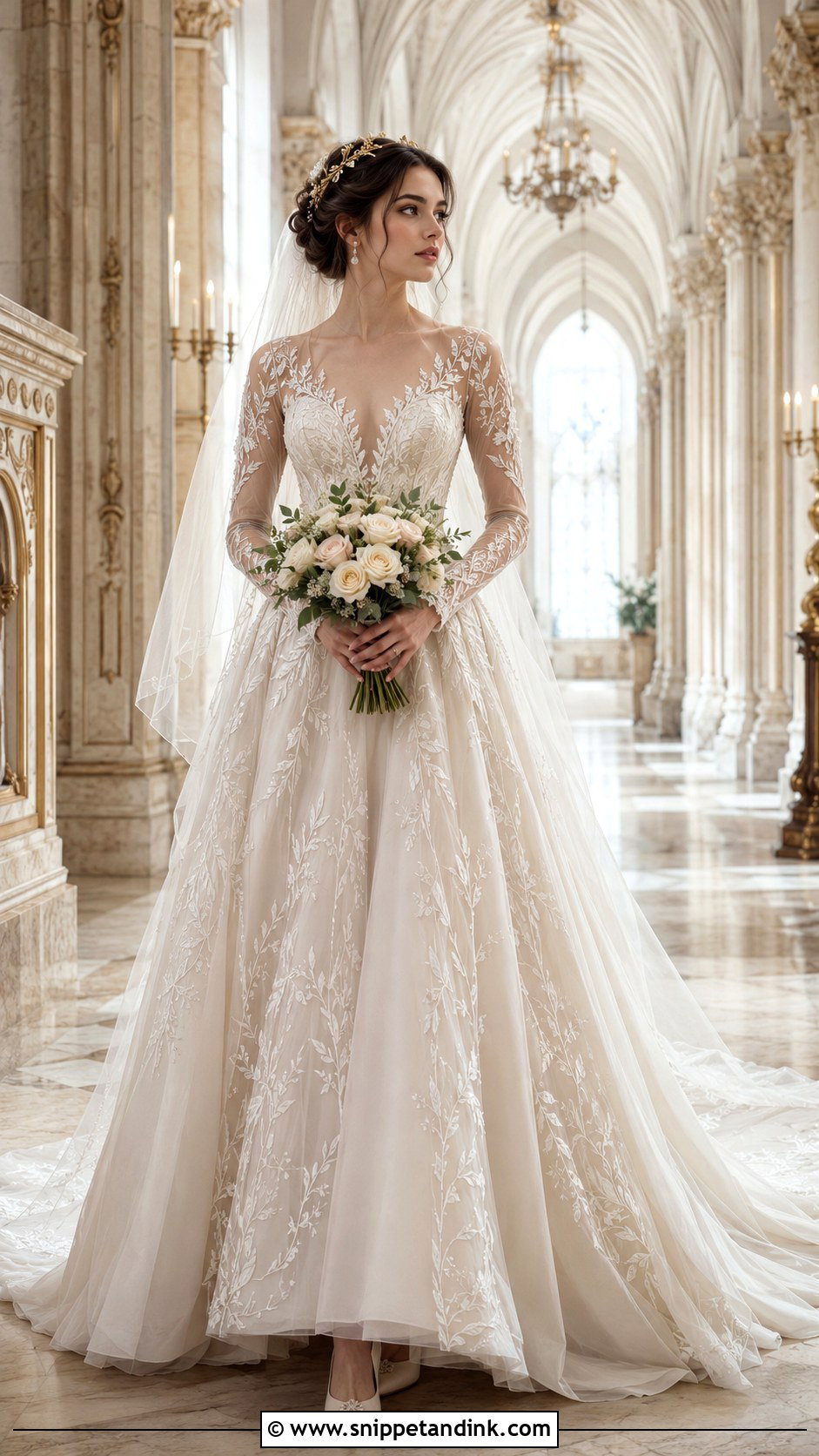 Long Sleeve Feyre Wedding Dress - Snippet and Ink - 20 Feyre Wedding Dress Acomaf Ideas
