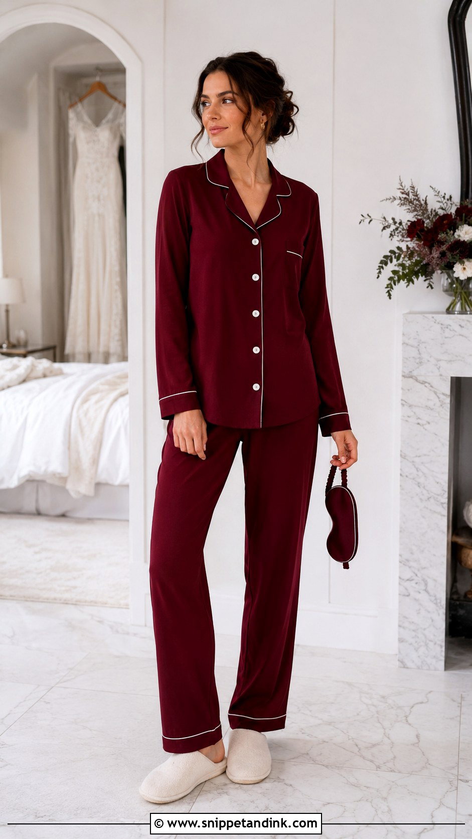 Long Sleeve Getting Ready Pajamas - Snippet and Ink - 20 Getting Ready Pajamas Ideas