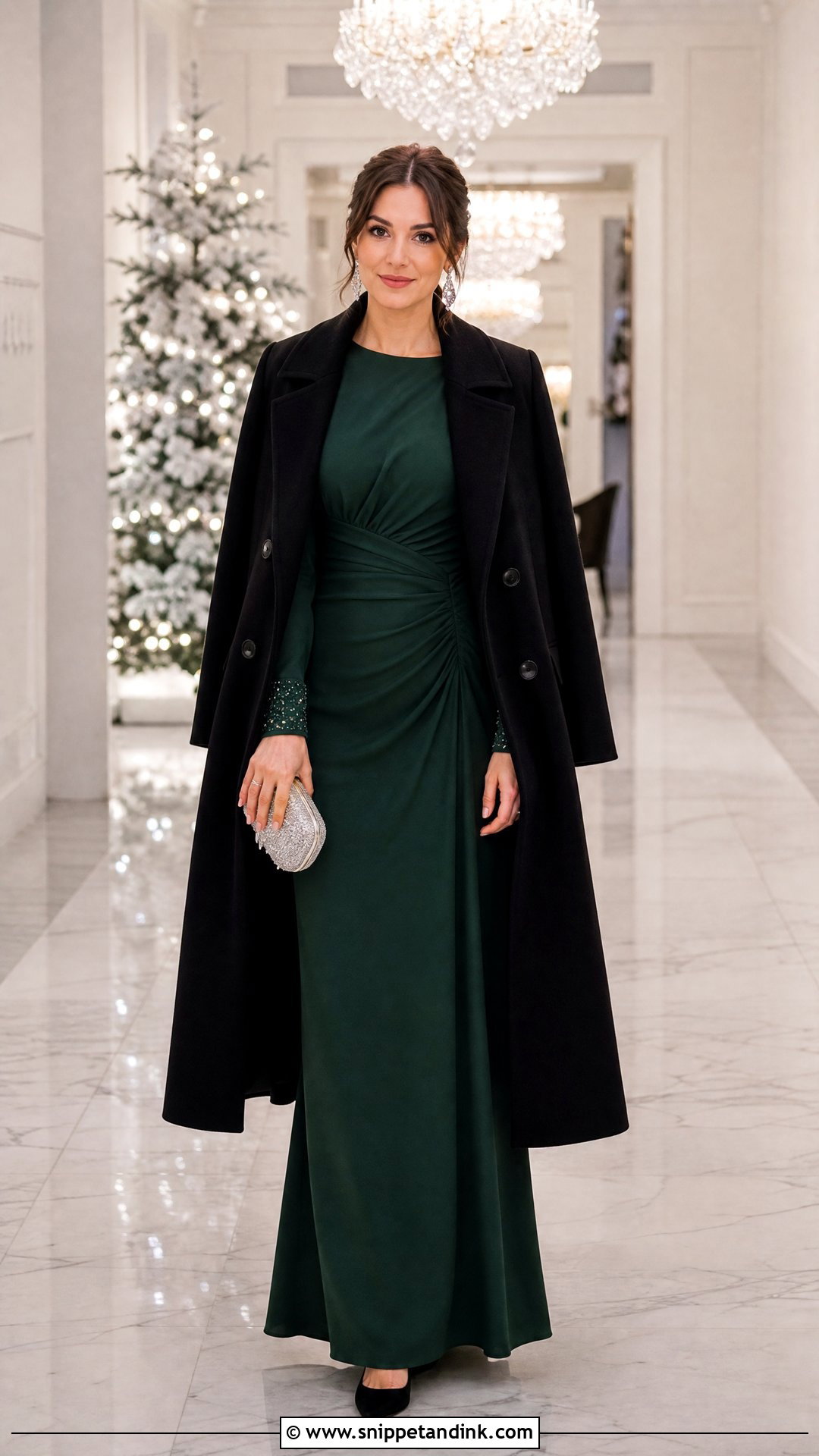 Long Sleeve Gown Winter Wedding Attire - Snippet and Ink - 25 Wedding Attire for Women Ideas