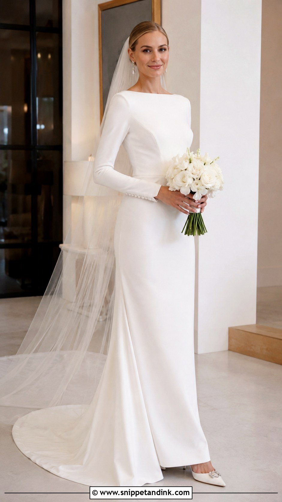 Long Sleeve Haute Couture Wedding Dress - Snippet and Ink - 25 Haute Couture Wedding Dress Ideas