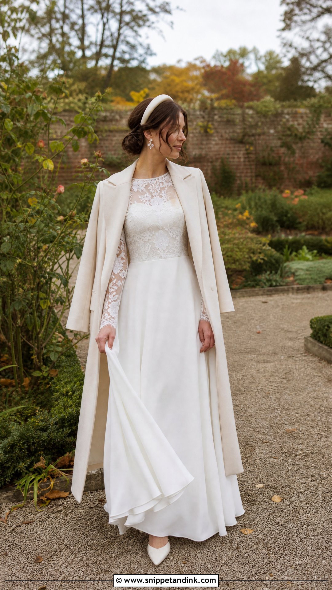 Long Sleeve Lace Indie Wedding Dress - Snippet and Ink - 25 Indie Wedding Dress Ideas