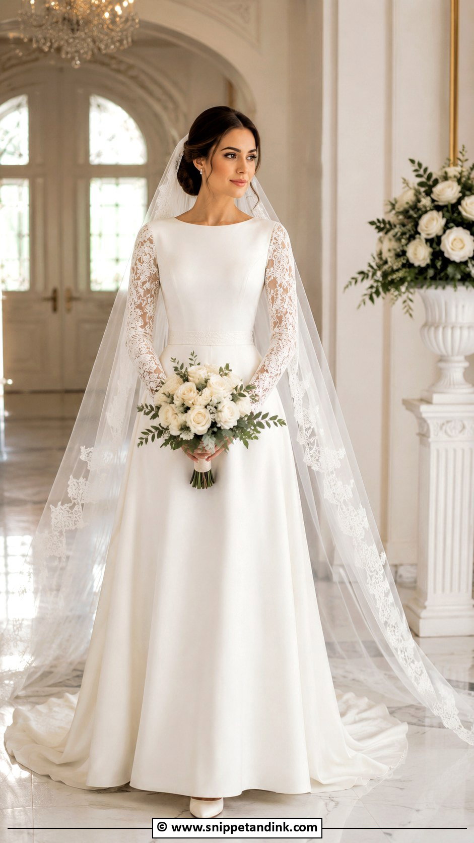 Long Sleeve Marriage Dress - Snippet and Ink - 25 Marriage Dresses for Women