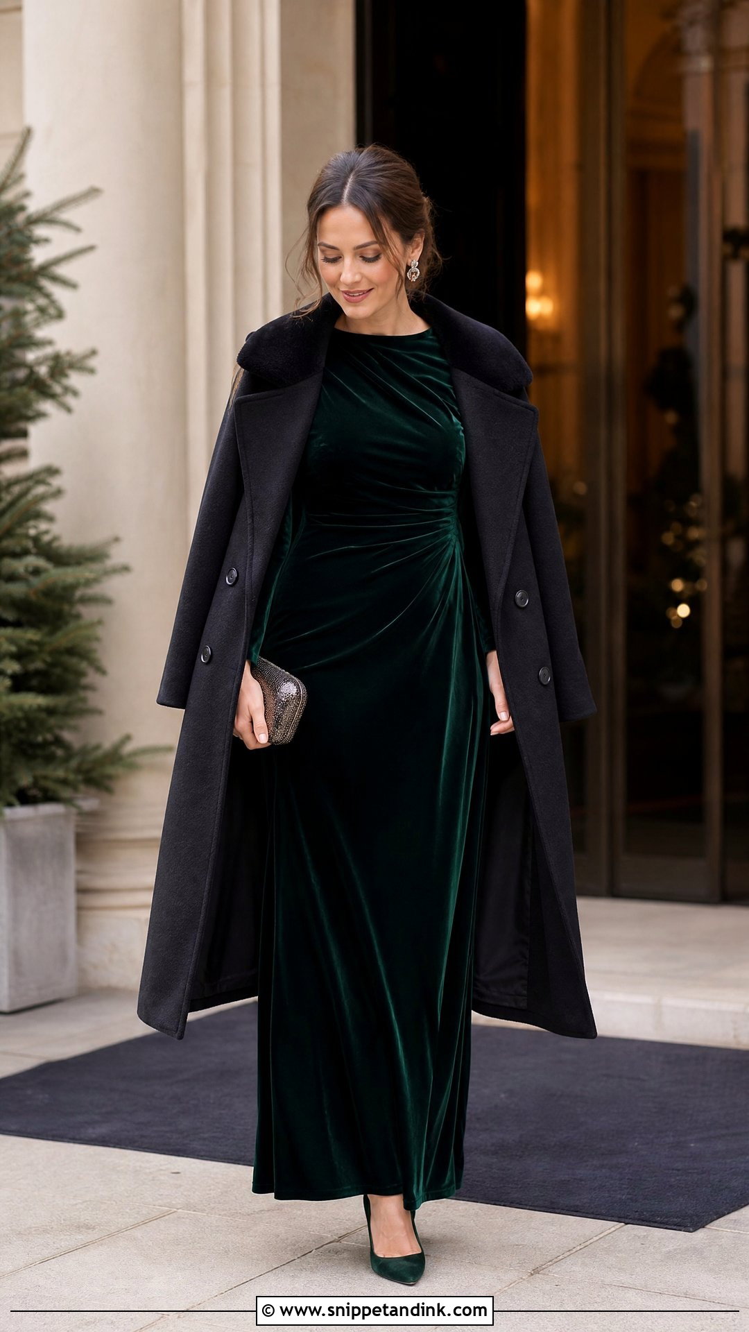 Long Sleeve Maxi Wedding Ceremony Outfit - Snippet and Ink - 20 Wedding Ceremony Outfit Ideas