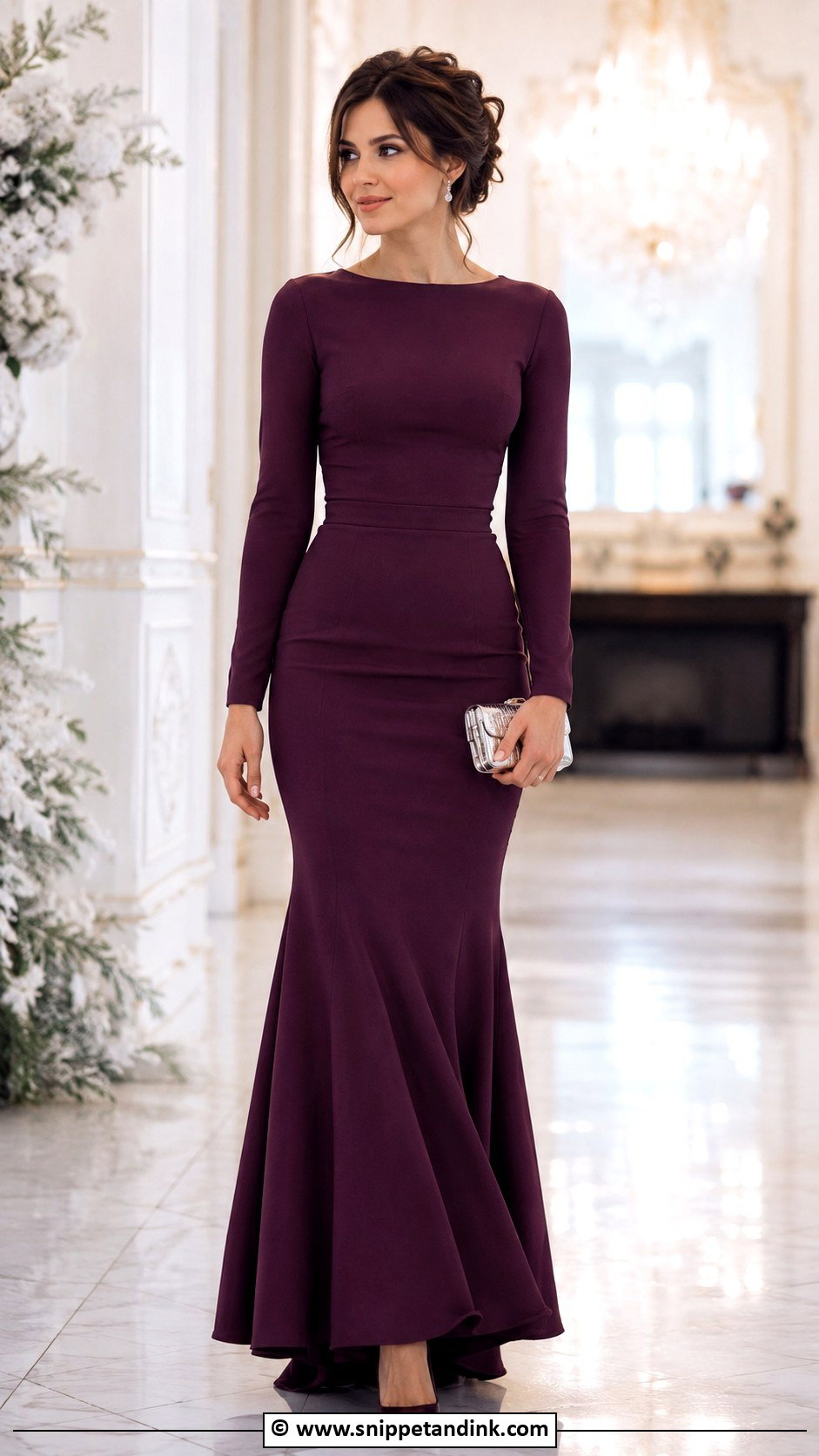Long Sleeve Mermaid Dress - Snippet and Ink - 30 Mermaid Dresses