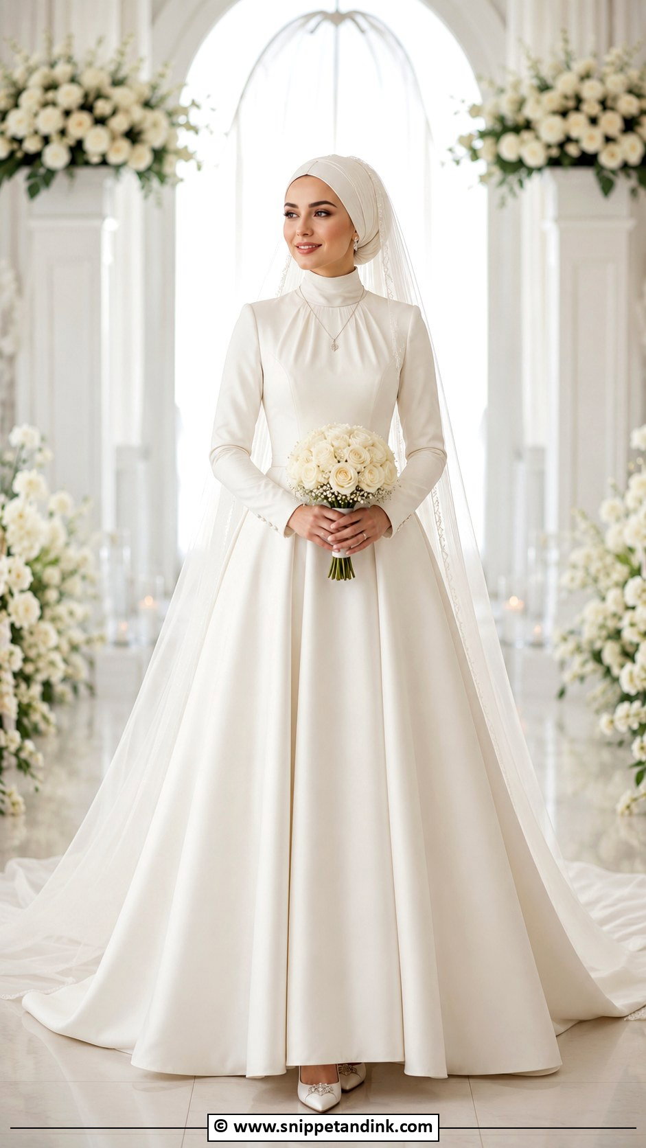 Long Sleeve Modest Wedding Dress - Snippet and Ink - 30 Wedding Dresses Long Sleeve
