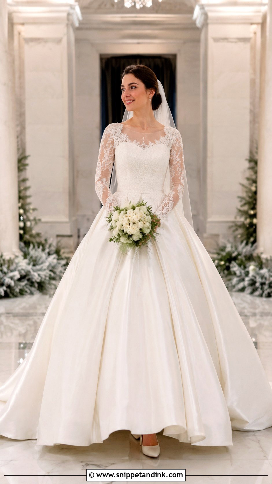 Long Sleeve Poofy Wedding Dress - Snippet and Ink - 30 Poofy Wedding Dress Ideas