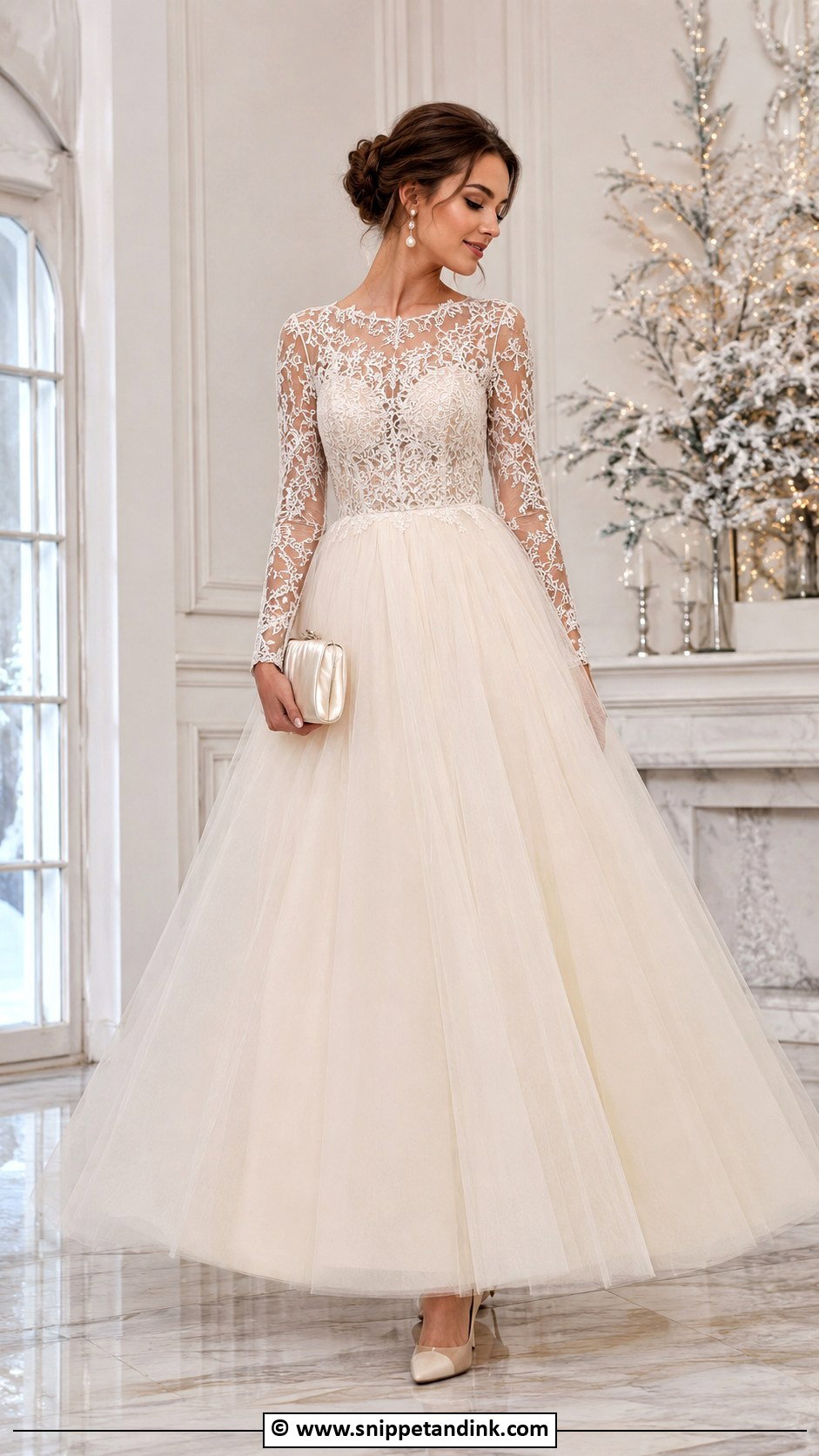 Long Sleeve Princess Gown - Snippet and Ink - 35 Princess Gown Ideas