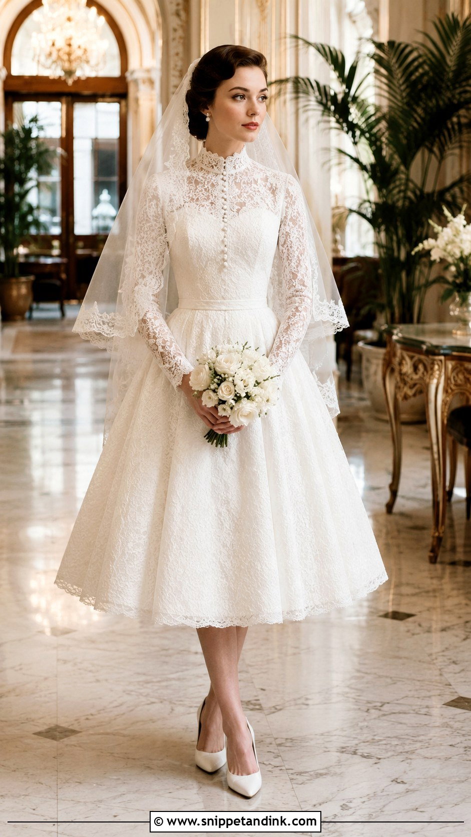Long Sleeve Vintage Wedding Dress - Snippet and Ink - 20 Best Wedding Dresses Long Sleeves