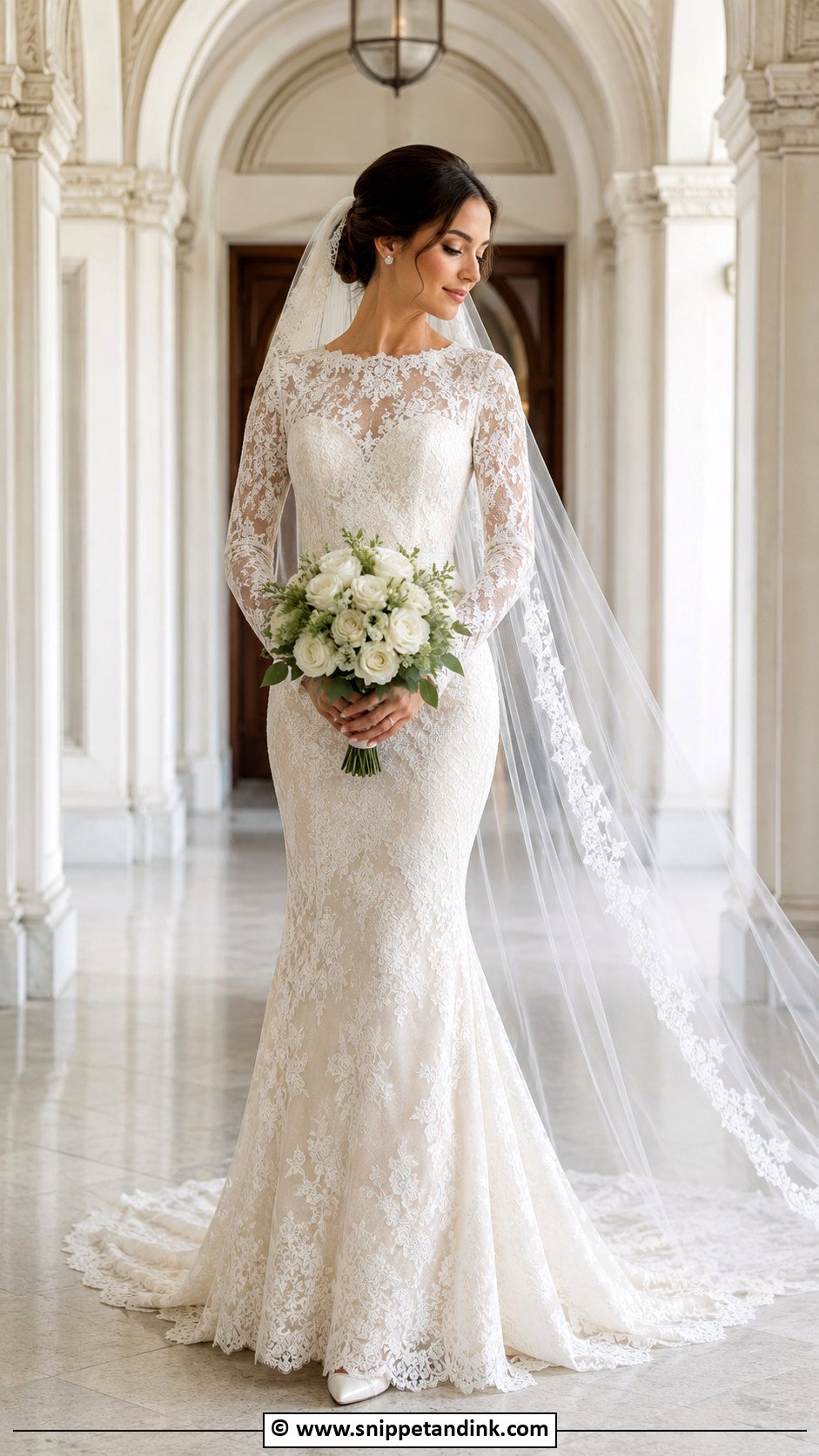 Long Sleeve Wedding Dress - Snippet and Ink - 30 Wedding Dresses 2024