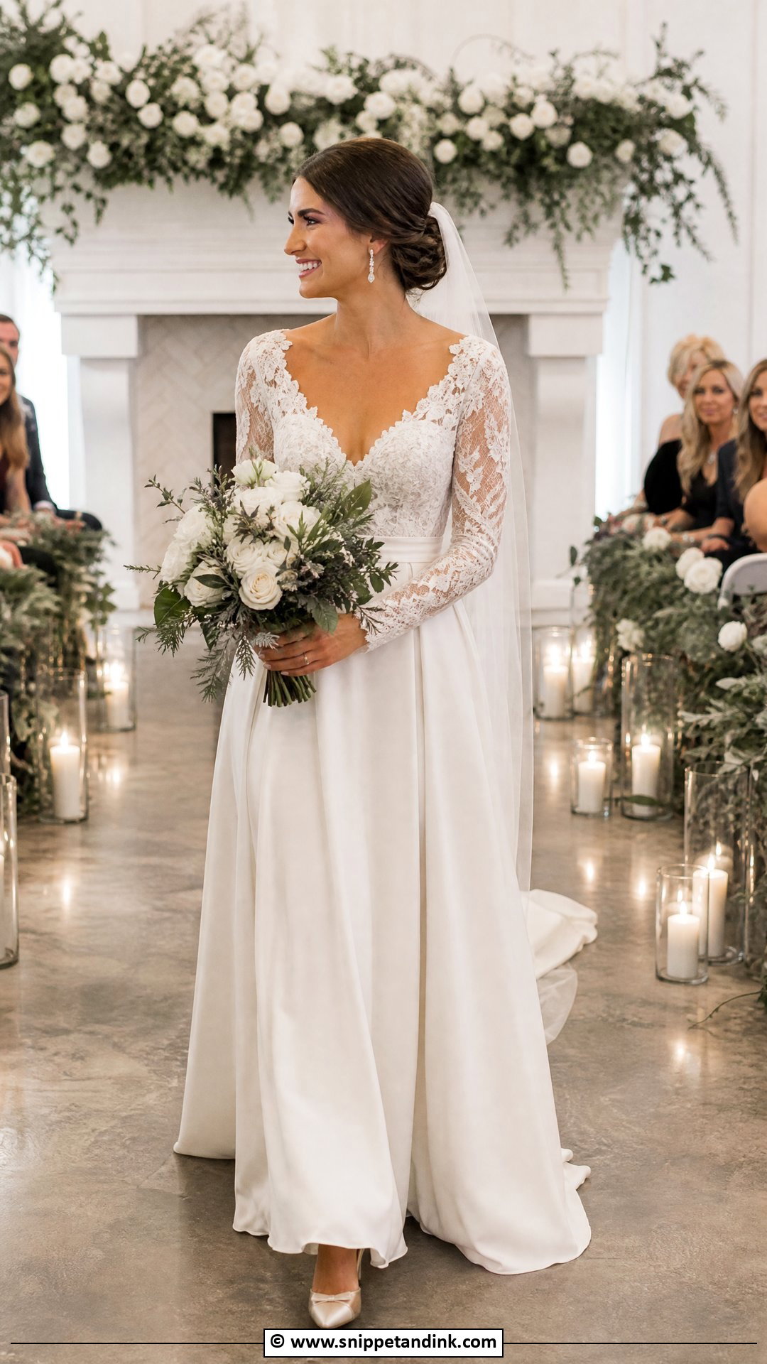 Long Sleeve Wedding Dress - Snippet and Ink - 35 2025 Wedding Dresses