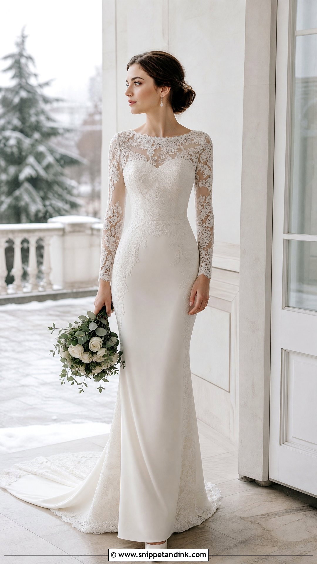 Long Sleeve Wedding Dress - Snippet and Ink - 25 New Wedding Dresses