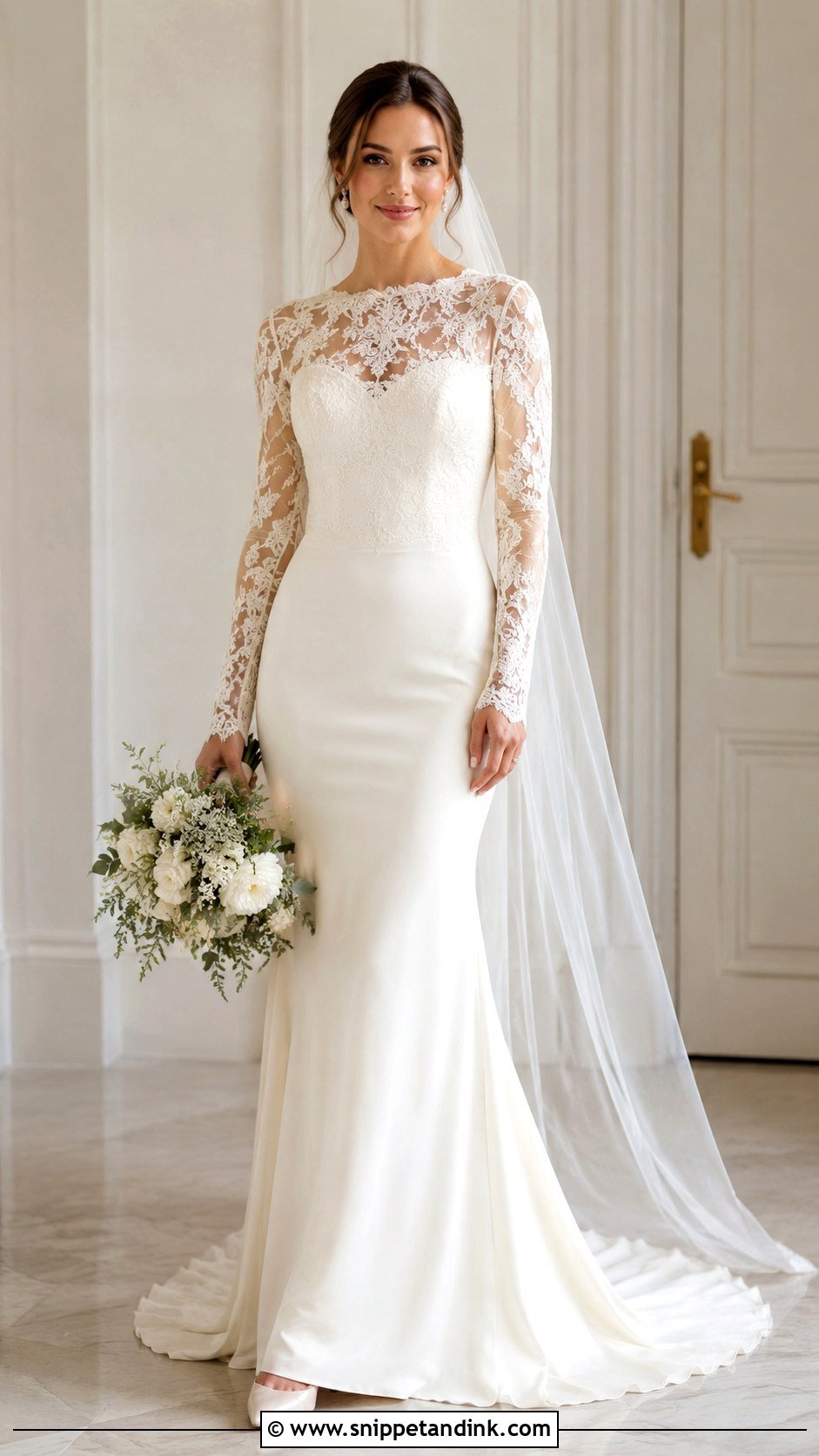 Long Sleeve Wedding Dress - Snippet and Ink - 25 Unique Wedding Dress Styles