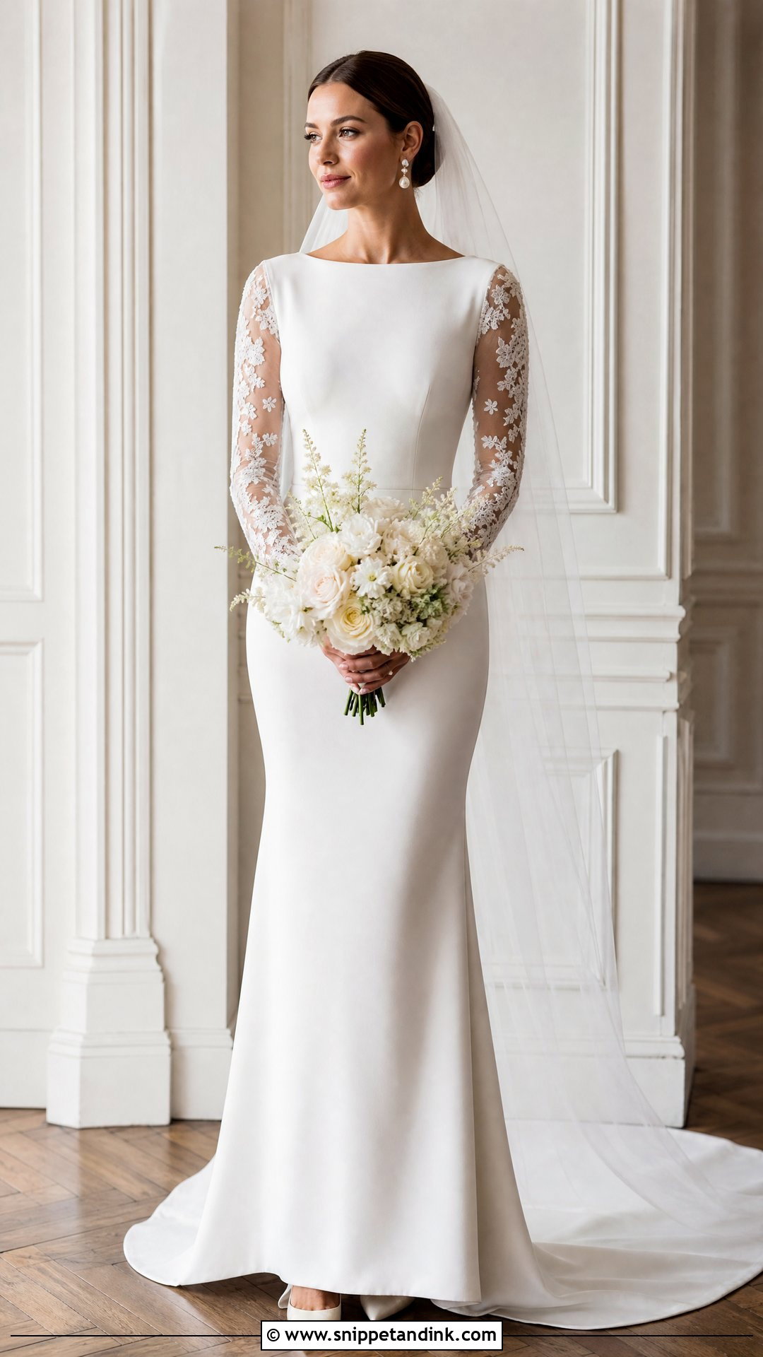 Long Sleeve Wedding Dress - Snippet and Ink - 25 Wedding Dress Shapes Ideas